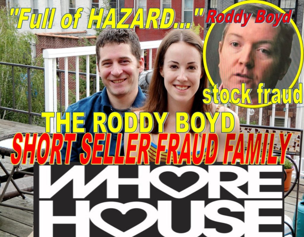 LAURA HAZARD OWEN, NIEMAN LAB, KEVIN OKEEFE, PAUL WEISS, LAW CLERK, RODDY BOYD, STOCK FRAUD, SHORT SELLER, Samantha Boyd, Bloomberg, Mike Wilkens, Kingsford Capital , Dune Lawrence fraud