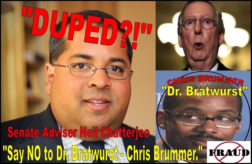 Professor Chris Brummer, Unqualified CFTC Nominee Duped Senator Mitch McConnell, Neil Chatterjee