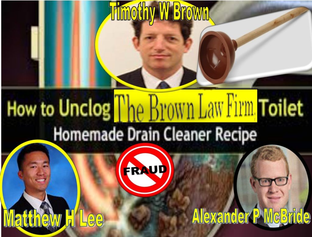 Timothy W Brown, The Brown Law Firm, The Obscure Oyster Bay Lawyers Are Total Frauds 